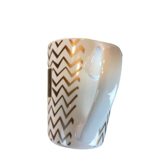 Godiva Mug Belgium 1926 Logo Tea Coffee Cup Gold Chevron Chocolate Lovers Gift u - Picture 5 of 6